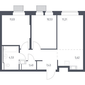 51,6 м², 2-комнатная квартира 11 705 821 ₽ - изображение 15