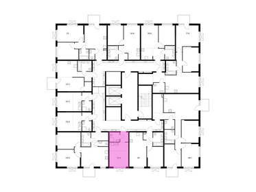 20,4 м², квартира-студия 3 950 337 ₽ - изображение 24