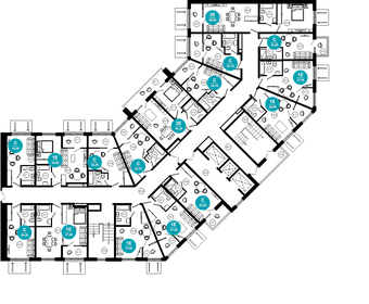 Квартира 27,3 м², 1-комнатные - изображение 2