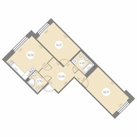 60 м², 2-комнатная квартира 9 100 000 ₽ - изображение 49