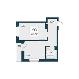 54,3 м², 2-комнатная квартира 6 700 000 ₽ - изображение 87