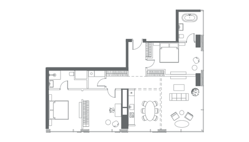 185 м², 3-комнатные апартаменты 116 797 992 ₽ - изображение 109