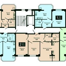 Квартира 75,5 м², 2-комнатная - изображение 2