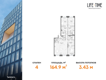 172 м², 5-комнатная квартира 141 900 000 ₽ - изображение 1