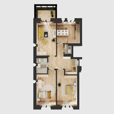 Квартира 85,3 м², 3-комнатная - изображение 4