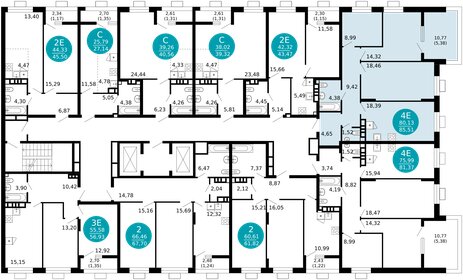 84,6 м², 3-комнатная квартира 15 021 825 ₽ - изображение 32