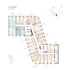 Квартира 65,6 м², 2-комнатные - изображение 3