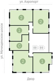 64,8 м², 1-комнатная квартира 9 990 000 ₽ - изображение 19