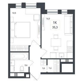 38,2 м², 1-комнатная квартира 6 900 000 ₽ - изображение 43