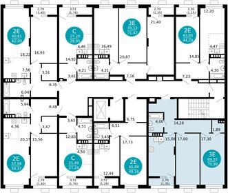 70,8 м², 2-комнатная квартира 11 708 199 ₽ - изображение 23