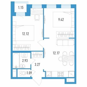 41,6 м², 2-комнатная квартира 6 361 740 ₽ - изображение 9