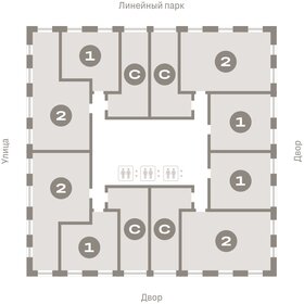 71,4 м², 2-комнатная квартира 8 110 000 ₽ - изображение 15