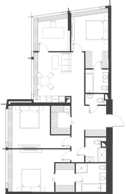 120,4 м², 2-комнатные апартаменты 99 000 000 ₽ - изображение 110
