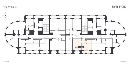 43,1 м², 1-комнатная квартира 24 515 000 ₽ - изображение 52