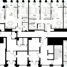 Квартира 97,6 м², 3-комнатная - изображение 2