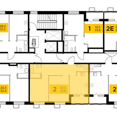 Квартира 52,8 м², 2-комнатная - изображение 2