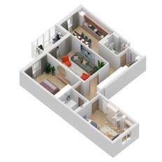 Квартира 96,1 м², 3-комнатная - изображение 2