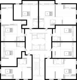 61,9 м², 2-комнатная квартира 10 500 000 ₽ - изображение 18