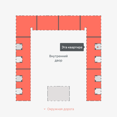 Квартира 32,3 м², 1-комнатная - изображение 2