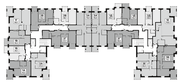 34 м², 1-комнатная квартира 3 600 000 ₽ - изображение 33