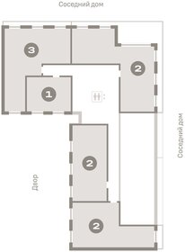 Квартира 116,3 м², 3-комнатная - изображение 2