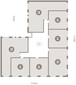 Квартира 89,2 м², 3-комнатная - изображение 2