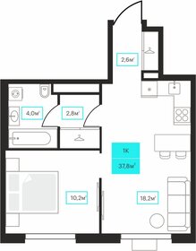 35 м², 1-комнатная квартира 5 210 000 ₽ - изображение 11