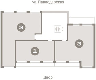 Квартира 58,6 м², 1-комнатная - изображение 2