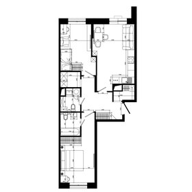 50,7 м², 2-комнатная квартира 10 700 000 ₽ - изображение 143