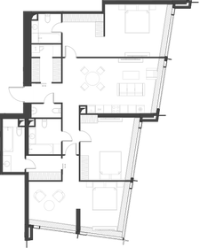 Квартира 141,9 м², 3-комнатная - изображение 2