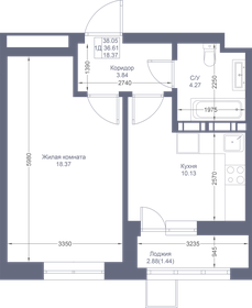 127,7 м², 3-комнатная квартира 10 340 000 ₽ - изображение 11