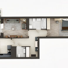 Квартира 70,5 м², 3-комнатная - изображение 5