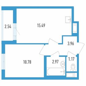 Квартира 35,6 м², 1-комнатная - изображение 1