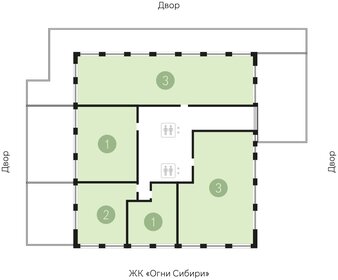 135,6 м², 2-комнатная квартира 15 630 000 ₽ - изображение 15