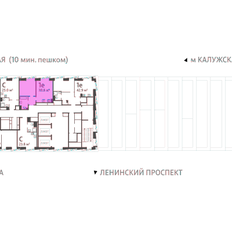 Квартира 39,6 м², 1-комнатная - изображение 3