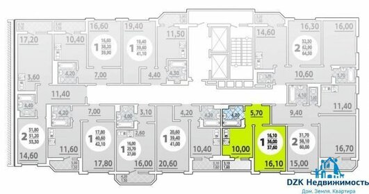 38 м², 1-комнатная квартира 3 850 000 ₽ - изображение 47