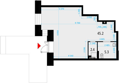 36 м², торговое помещение 180 000 ₽ в месяц - изображение 50