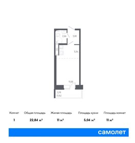 20,2 м², квартира-студия 4 063 965 ₽ - изображение 99