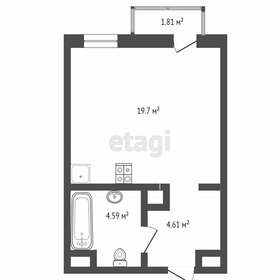 Квартира 30,5 м², студия - изображение 1