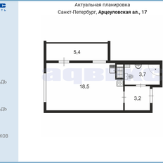 Квартира 27,1 м², студия - изображение 2