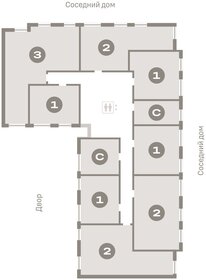 Квартира 61,5 м², 3-комнатная - изображение 2