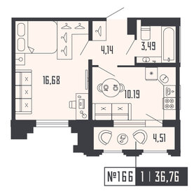 48,8 м², 1-комнатная квартира 27 230 000 ₽ - изображение 69