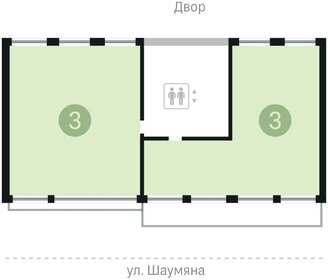Квартира 174,9 м², 3-комнатная - изображение 2