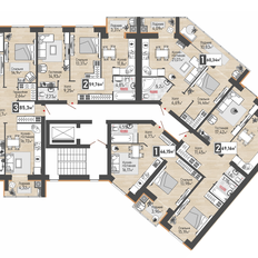 Квартира 58,1 м², 2-комнатная - изображение 3