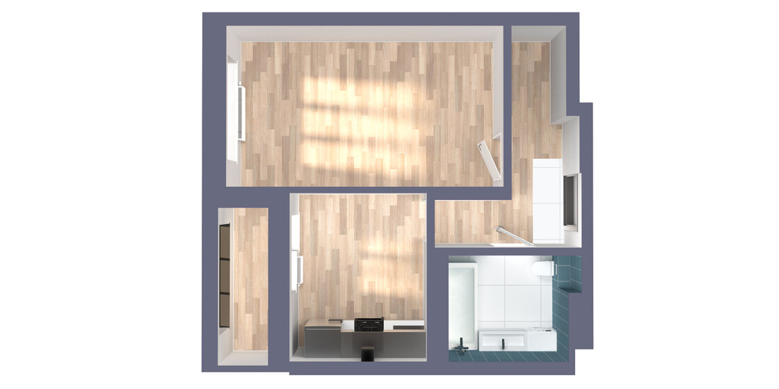 36,1 м², 1-комнатная квартира 10 754 820 ₽ - изображение 39