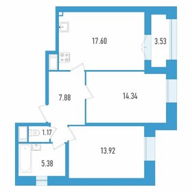 34 м², 1-комнатная квартира 6 349 999 ₽ - изображение 84