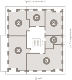 115,4 м², 3-комнатная квартира 19 500 000 ₽ - изображение 75