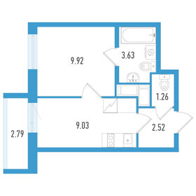 23,6 м², квартира-студия 5 312 250 ₽ - изображение 8