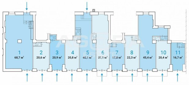 16,7 м², помещение свободного назначения - изображение 5