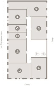 Квартира 77,4 м², 2-комнатная - изображение 2